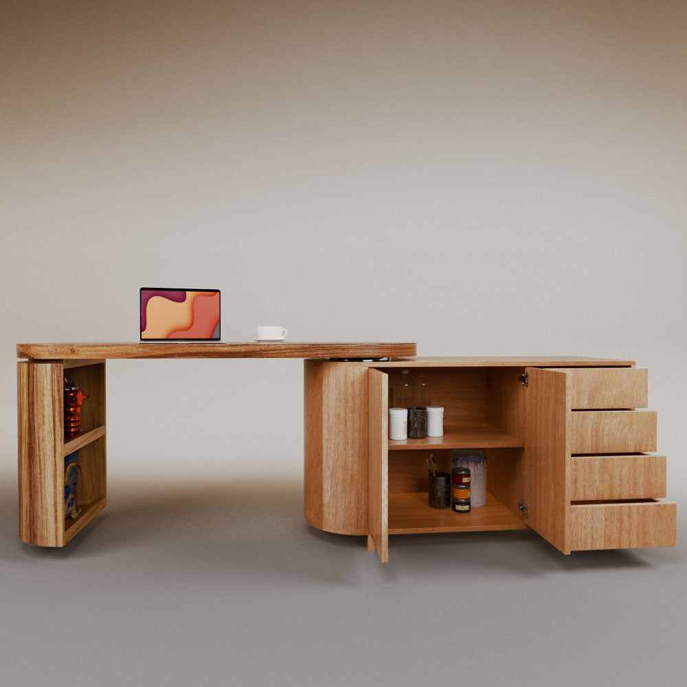 Daniela swivel desk