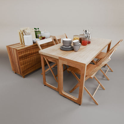 Sofia folding dining table