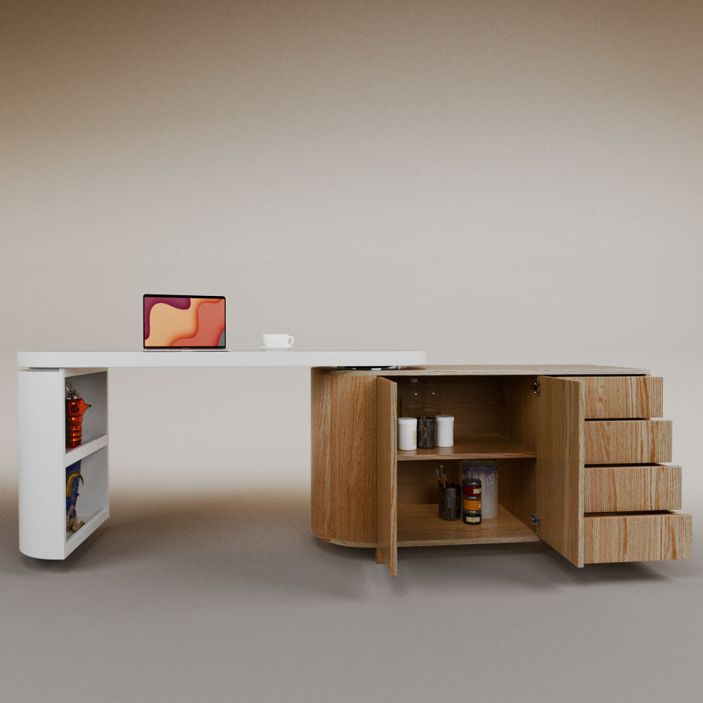 Daniela swivel desk