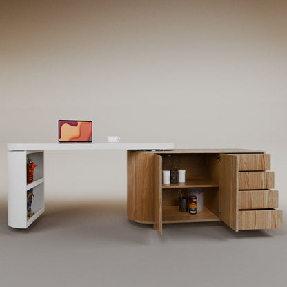 Daniela swivel desk