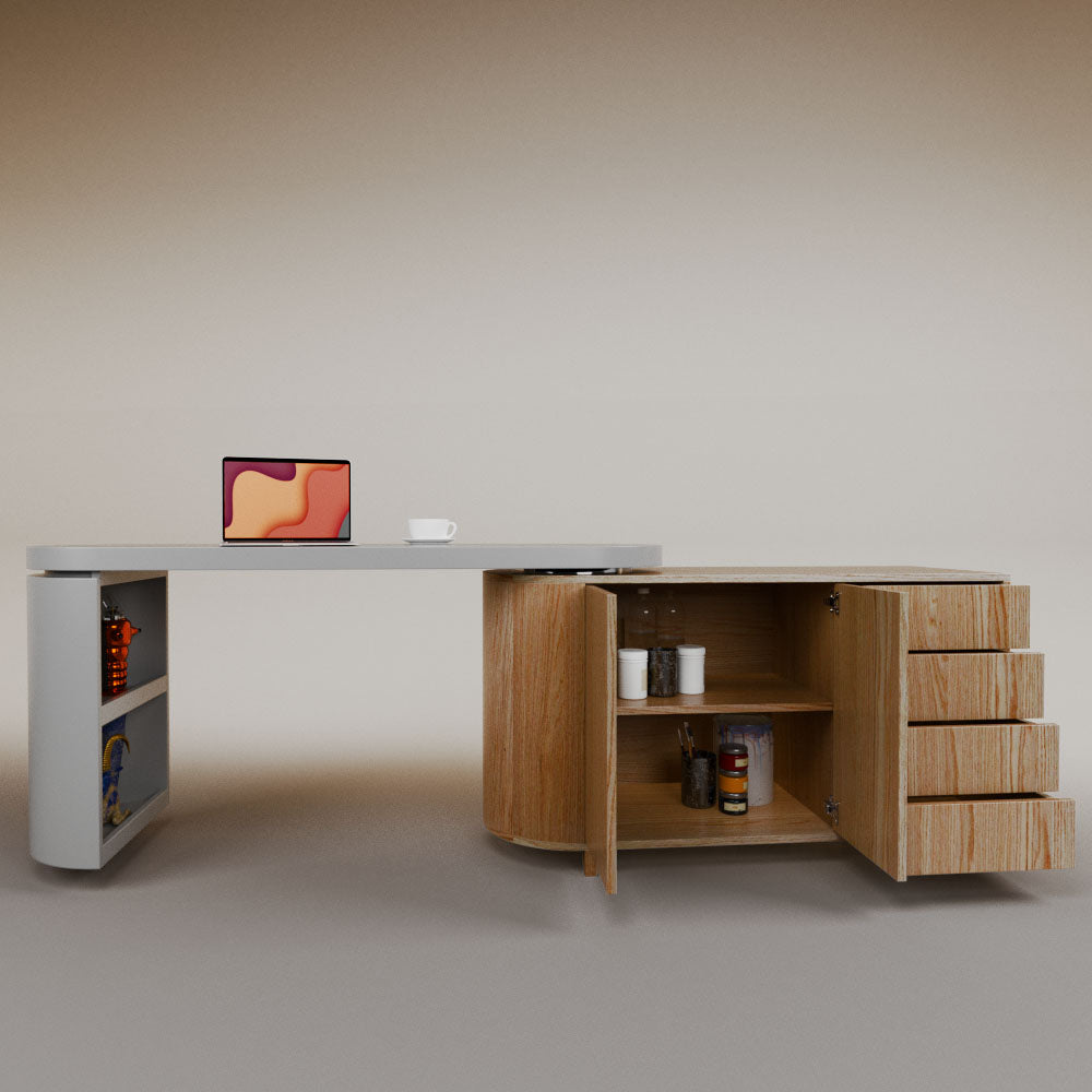 Daniela swivel desk