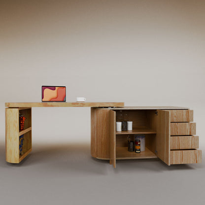 Daniela swivel desk