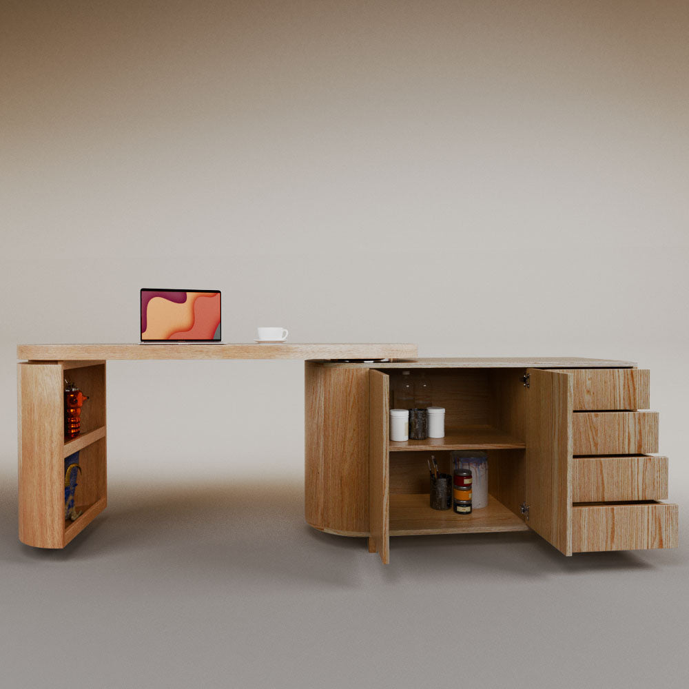 Daniela swivel desk