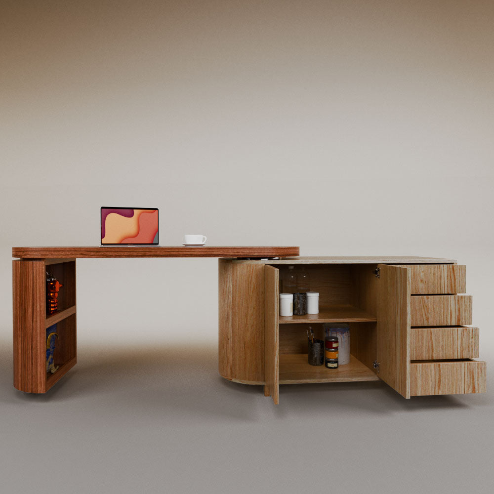 Daniela swivel desk
