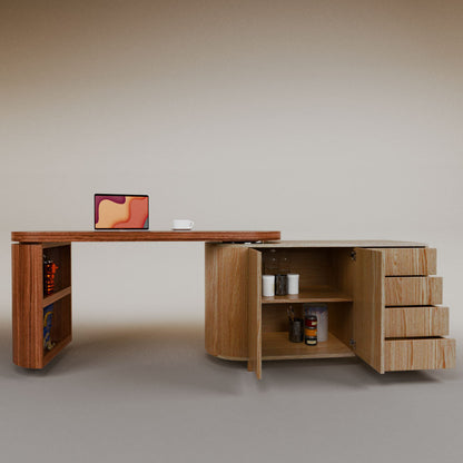 Daniela swivel desk