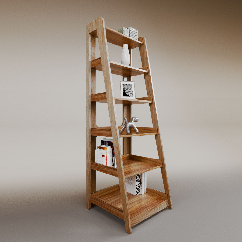 Aura ladder bookcase