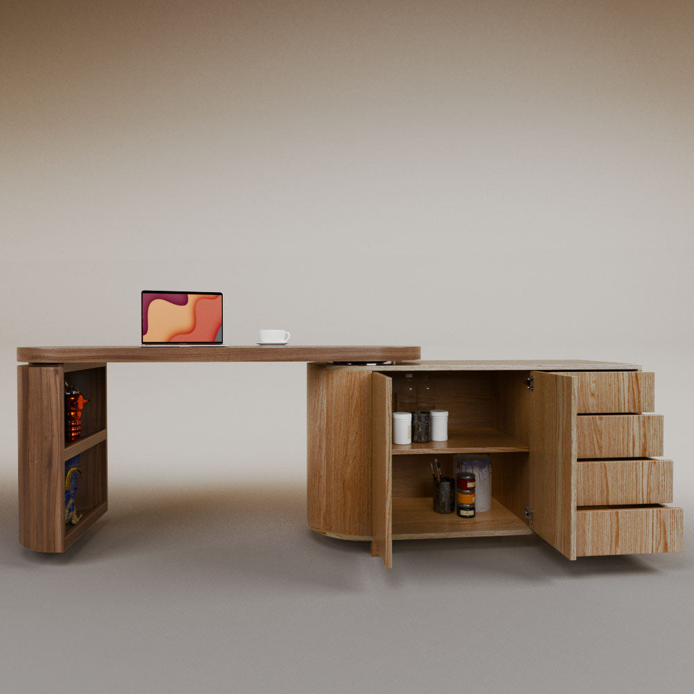 Daniela swivel desk