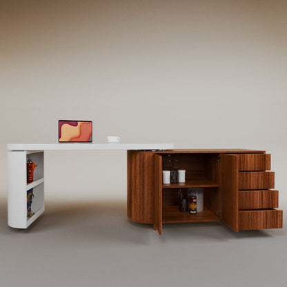 Daniela swivel desk
