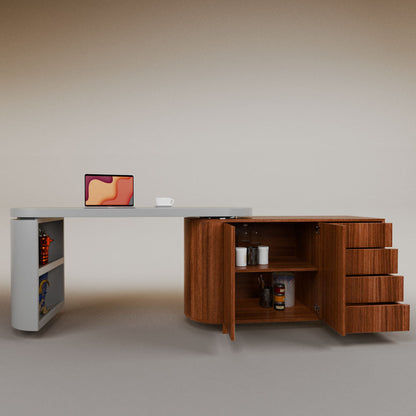 Daniela swivel desk