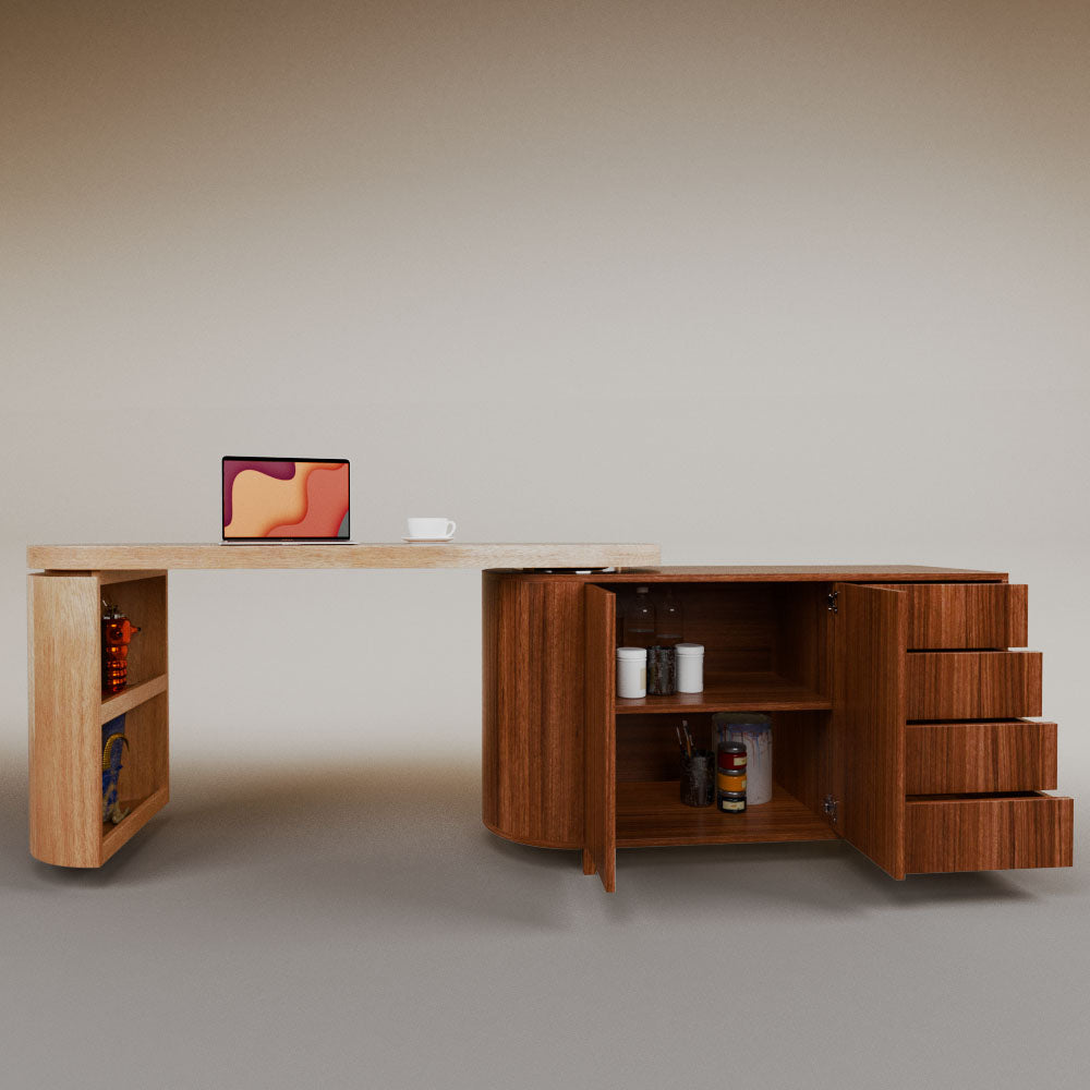 Daniela swivel desk