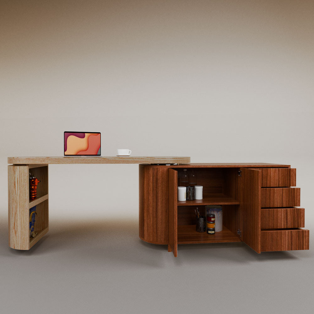 Daniela swivel desk