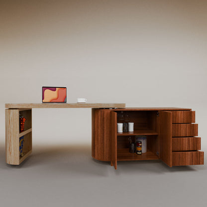 Daniela swivel desk
