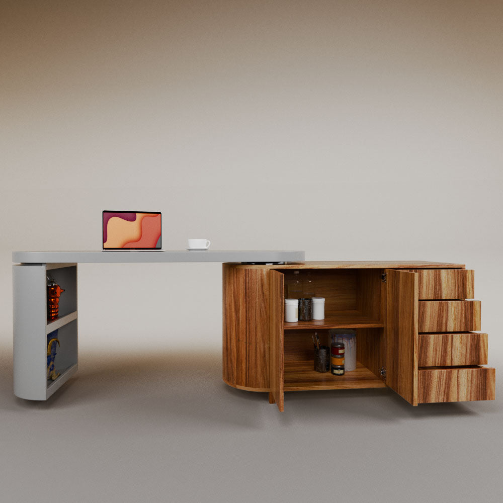 Daniela swivel desk