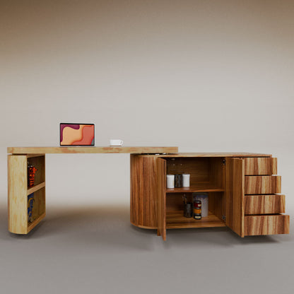 Daniela swivel desk
