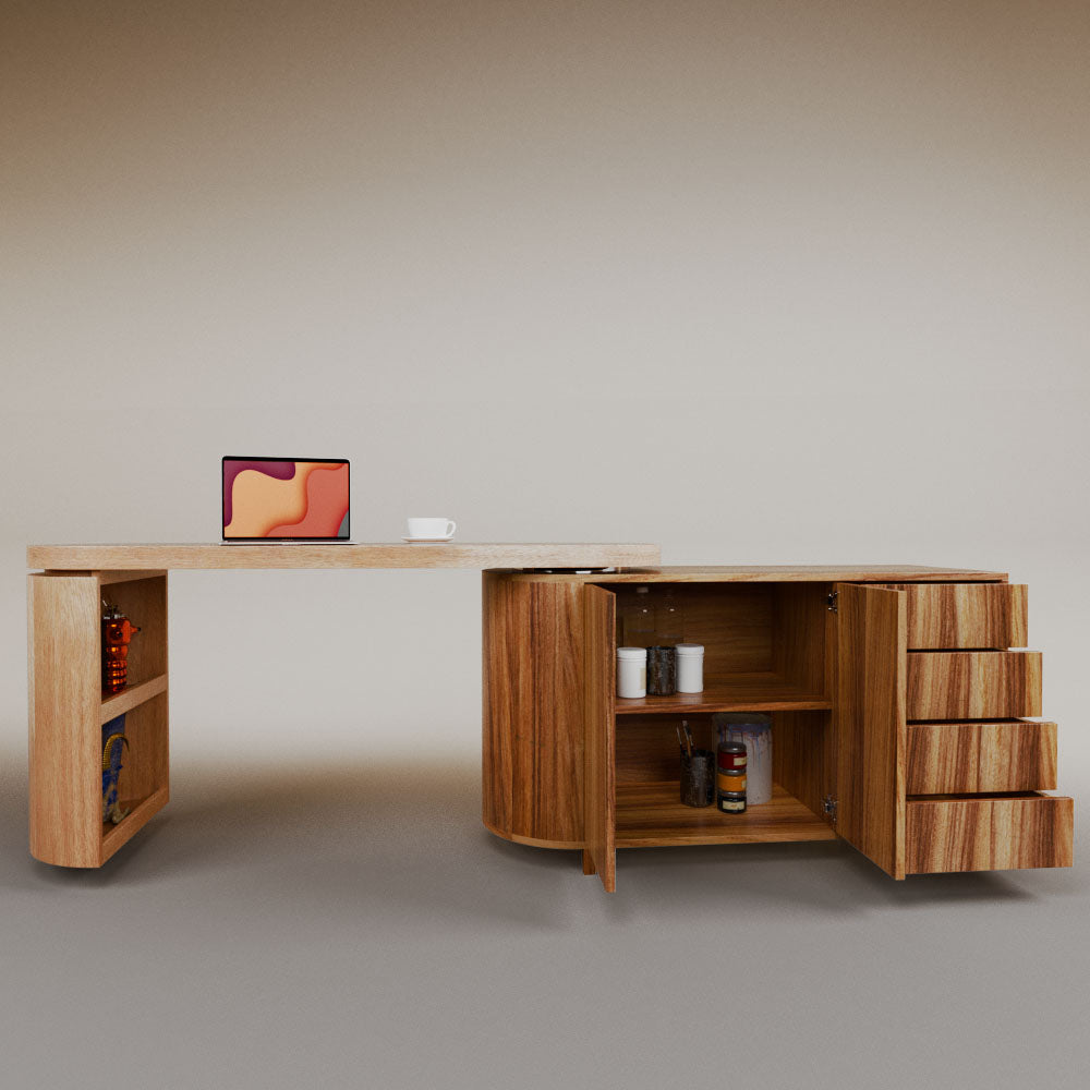 Daniela swivel desk
