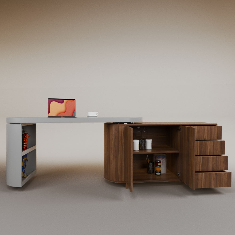 Daniela swivel desk