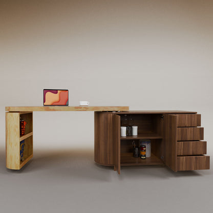 Daniela swivel desk