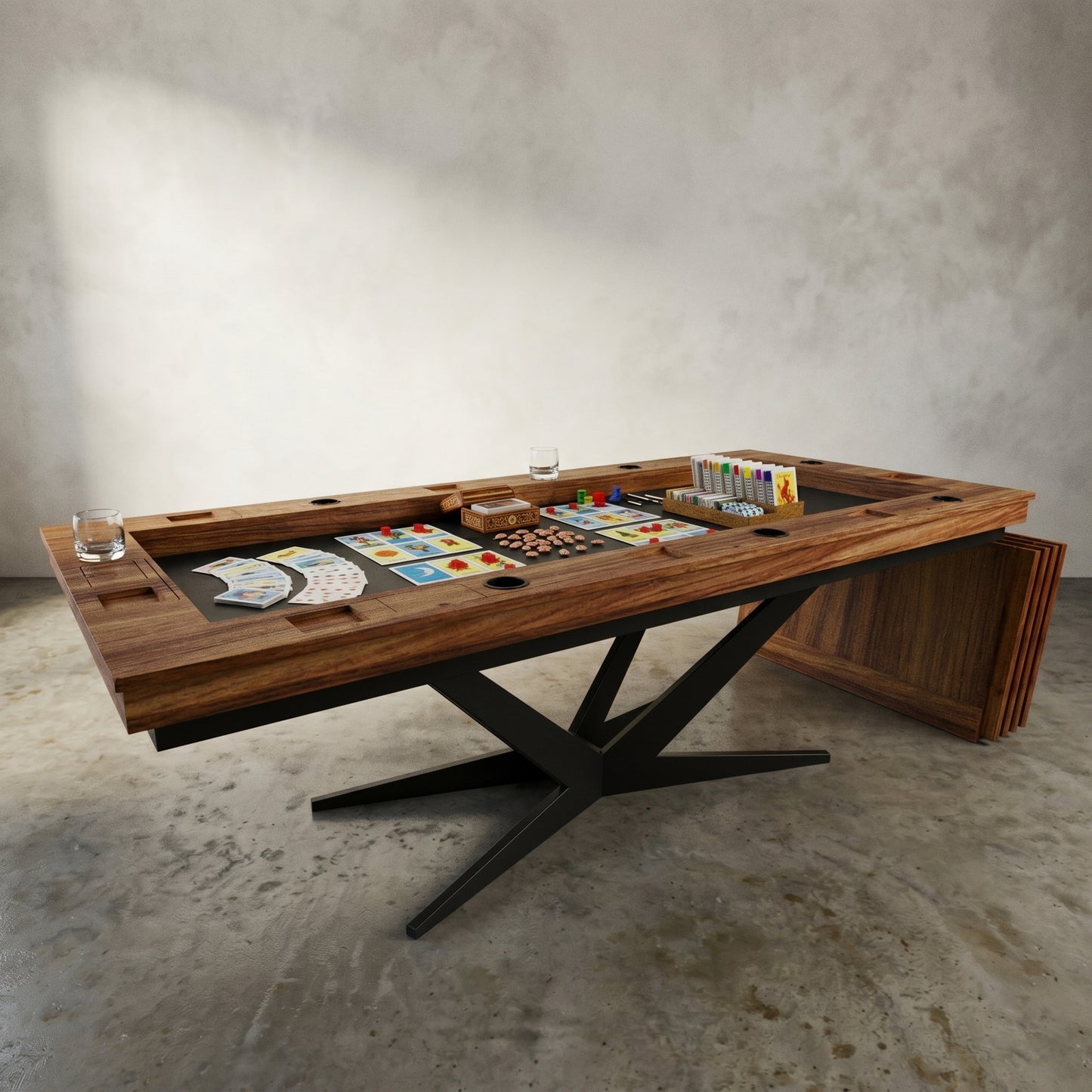 Mesa de juegos y comedor Angelo