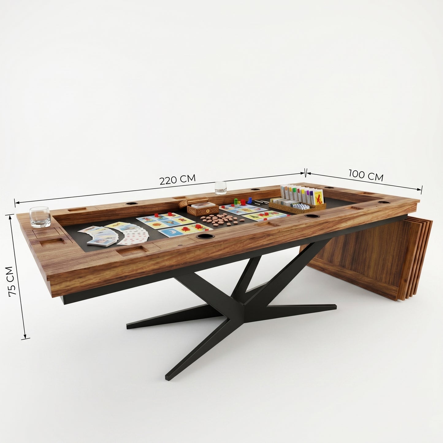 Mesa de juegos y comedor Angelo