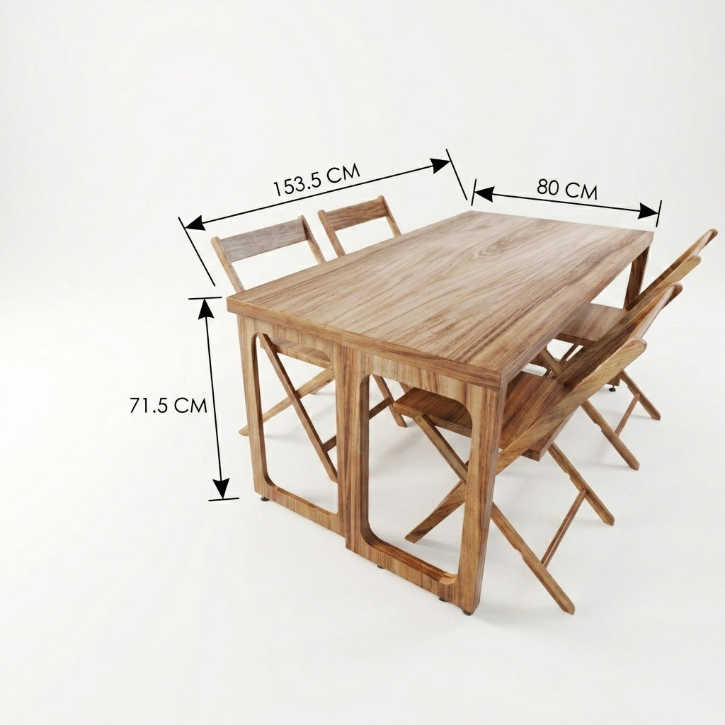 Comedor abatible Sofía
